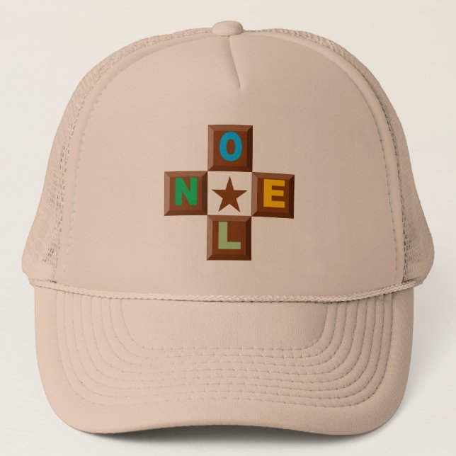 CASQUETTE  TRUCKER  NOEL  CHOCOLAT  ETOILE TRUCKERKEPS (Framsida)