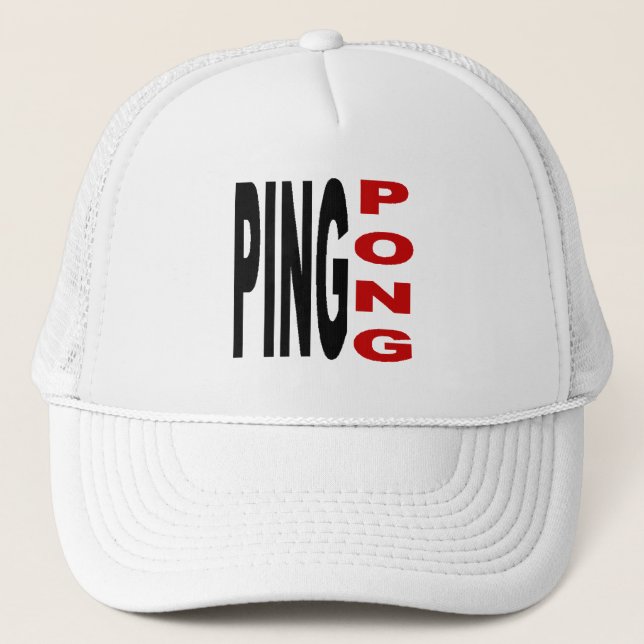 Casquette Trucker  PING PONG Keps (Framsida)