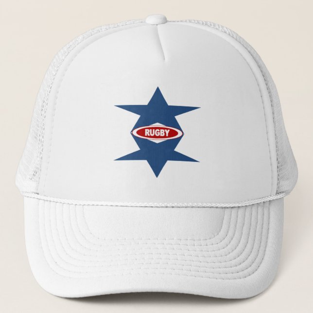 Casquette Tucker  blanche  US  RUGBY Keps (Framsida)