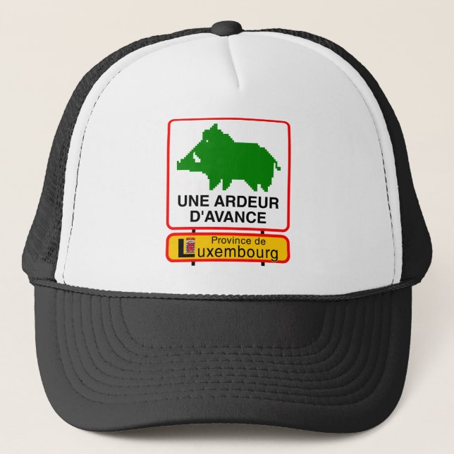 Casquette - UNE ARDEUR D'AVANCE - Prov. Luxembourg Truckerkeps (Framsida)