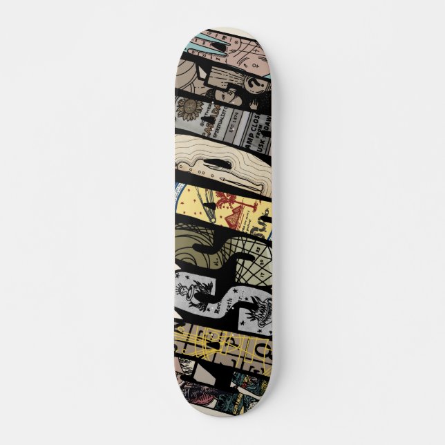Cassadaga Mini Skateboard Bräda 18,5 Cm (Framsida)