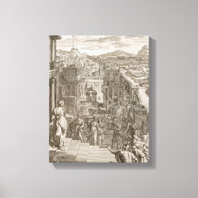 Cassandra Foretells är deras öde. Canvastryck (Framsida)