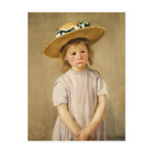 Cassatt Barn i halmhatt