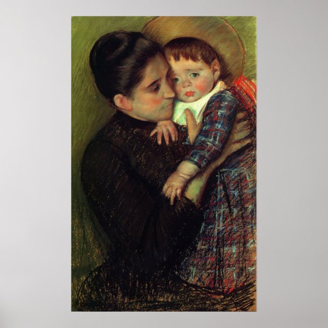 Cassatt - Helene De Septeuil 1889 Poster (Framsidan)