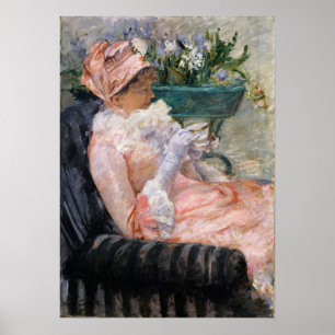 Cassatt - kopp te poster