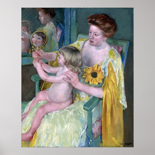 Cassatt - Mor och barn 2 Poster (Framsidan)