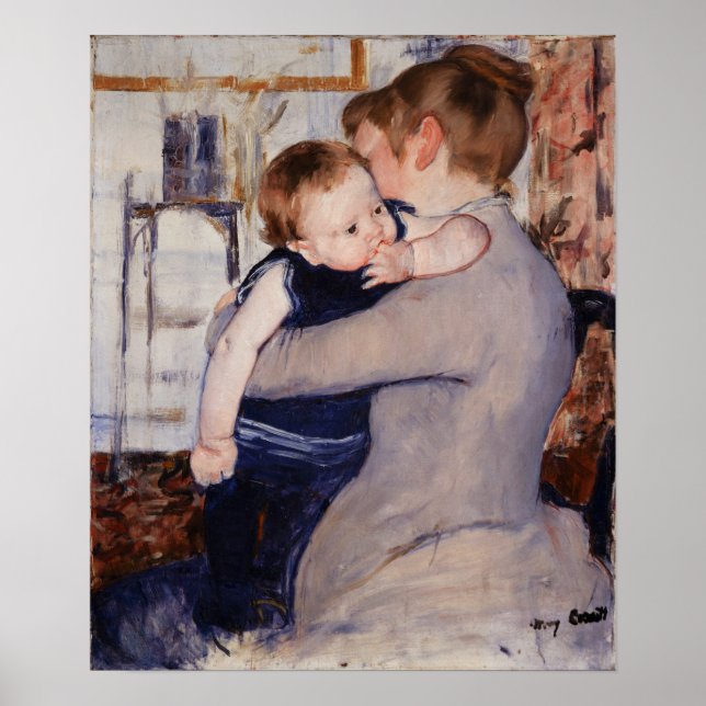 Cassatt - Mor och barn Poster (Framsidan)