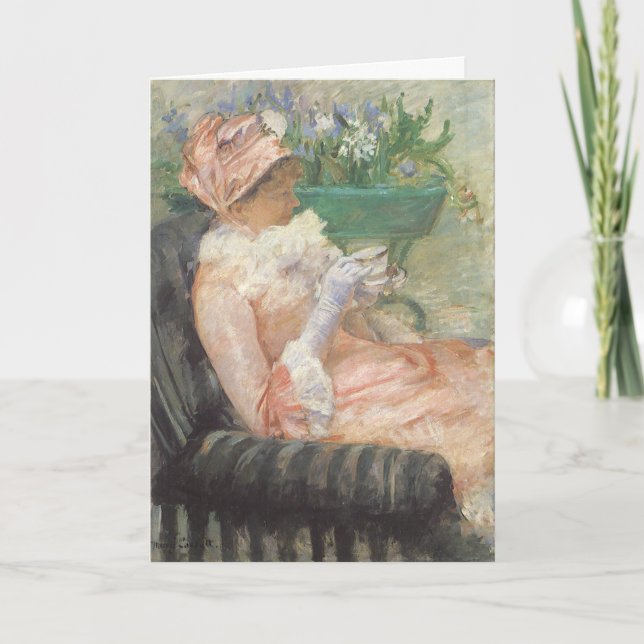 Cassatts tekopp kort (Framsida)