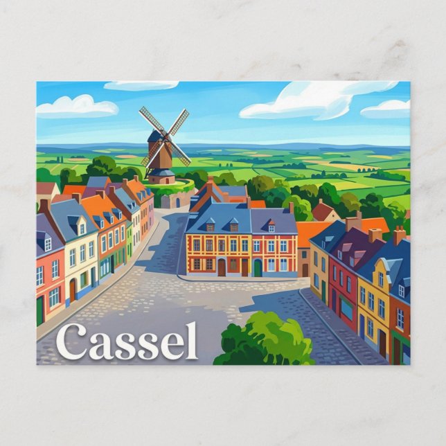 Cassel Frankrike Vykort (Framsida)