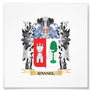 Cassel vapensköld - familjvapensköld fototryck