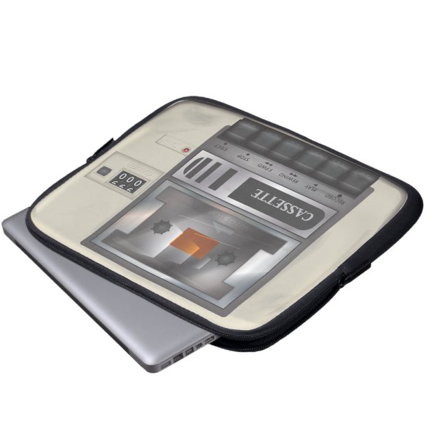 Cassette Deck Laptop Fodral (Framre botten)
