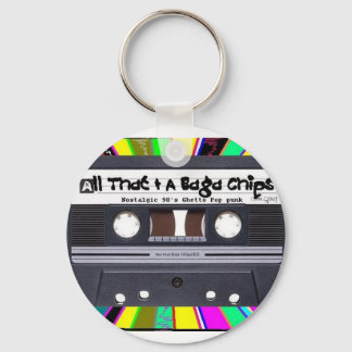 Cassette Färg Blast Keychain Nyckelring