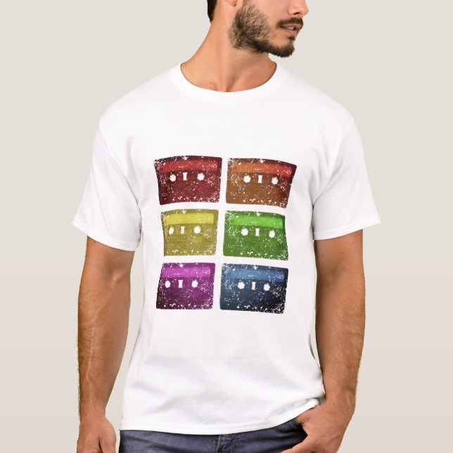 Cassette, jag är så gammal t shirt (Framsida)