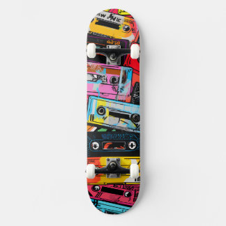 Cassette Punk Skateboard av Claire Firley