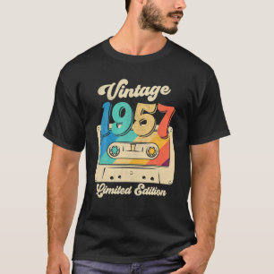 Cassette Tape 1957 65e Begränsad Edition (65 år),  T Shirt