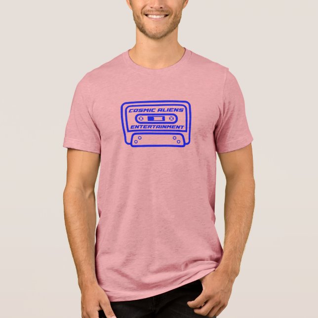 CASSETTE TAPE COSMIC ALIENS  T SHIRT (Framsida)