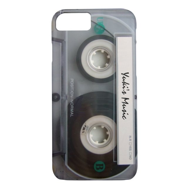 Cassette Tape iPhone 7 fodral Case-Mate iPhone Skal (Baksida)