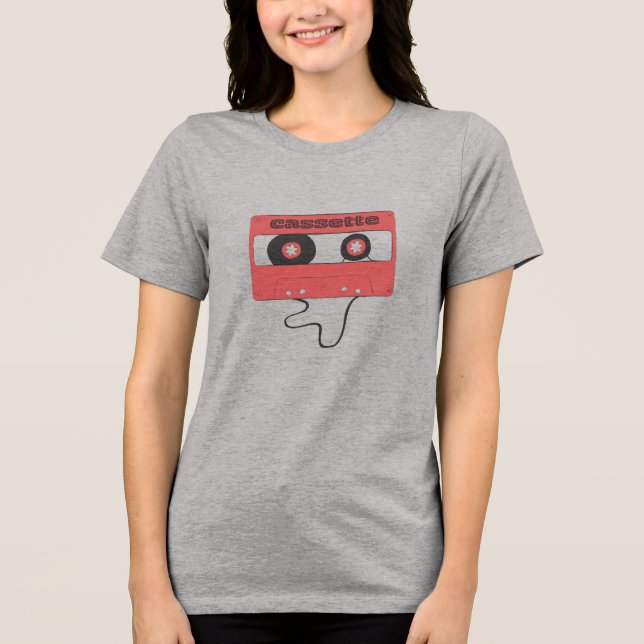 Cassette Tape T-Shirt (Framsida)