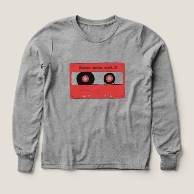 Cassette Tape T-Shirt (Design framsida)
