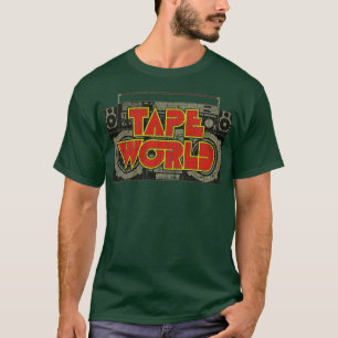 Cassette Tape Tape World Boombox 1978 T Shirt