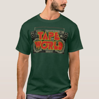 Cassette Tape Tape World Boombox 1978 T Shirt