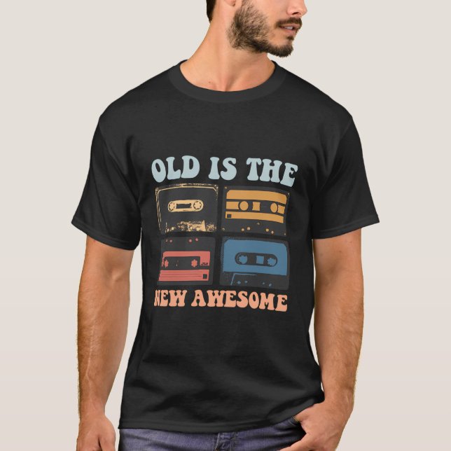 Cassette Tapes Mixtapes 1980S 1990S Music Nostalgi T Shirt (Framsida)