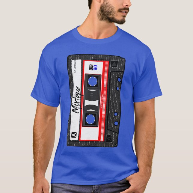 Cassetteape Music Mi Audio 90s Party 80s Outfit Ca T Shirt (Framsida)