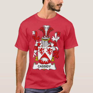 Cassidy Coat of Arms Family Crest  T Shirt