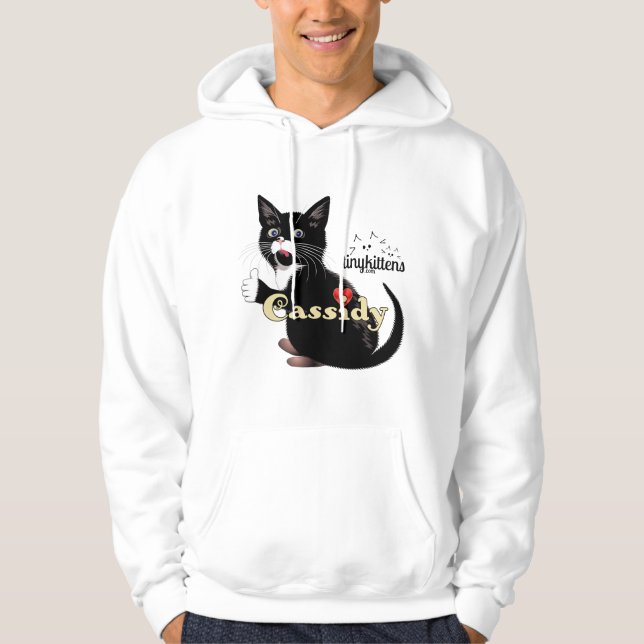 Cassidy TinyKittens Hoodie (Framsida)
