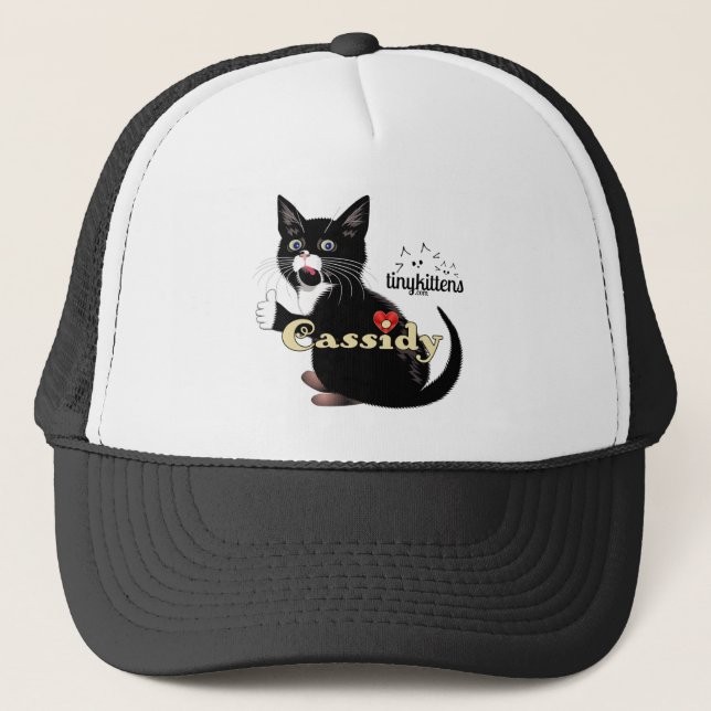 Cassidy TinyKittens Truckerkeps (Framsida)