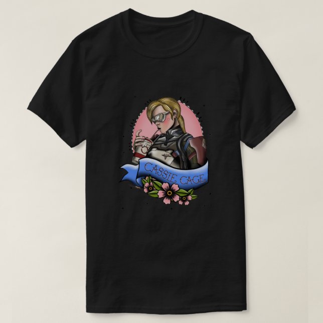 CASSIE CAGE T SHIRT (Design framsida)