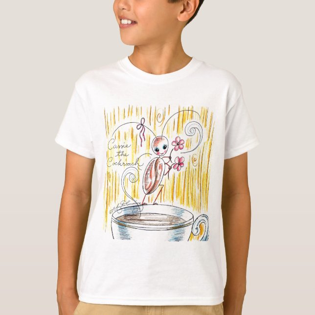 Cassie kackerlackan t-shirt (Framsida)