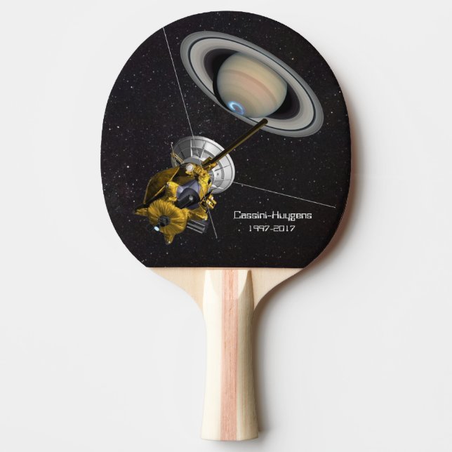 Cassini Huygens på Saturn Pingisracket (Framsidan)