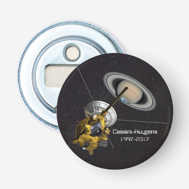 Cassini Huygens Uppdrag till Saturnus Flasköppnare (Framsidan)