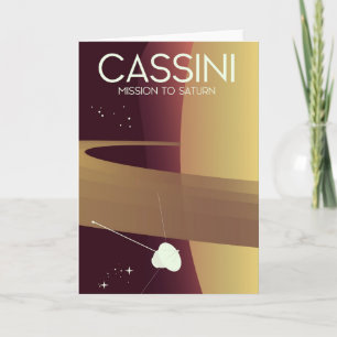 Cassini Uppdrag till lörn Helgkort