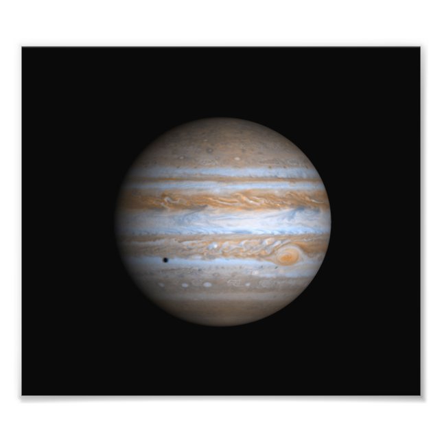 Cassini View of Jupiter NASA Fototryck (Framsidan)