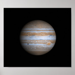 Cassini View of Jupiter NASA Poster