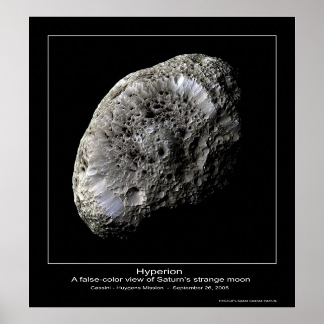 CassiniMission-Hyperion2_cassini_big Poster (Framsidan)