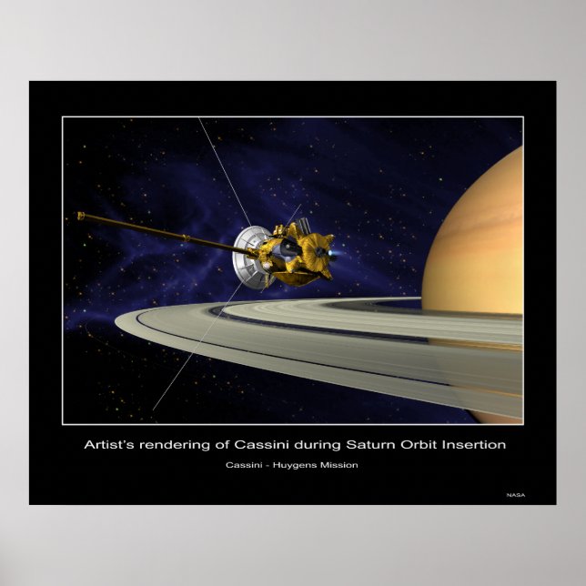 CassiniMission-PIA03883 Poster (Framsidan)