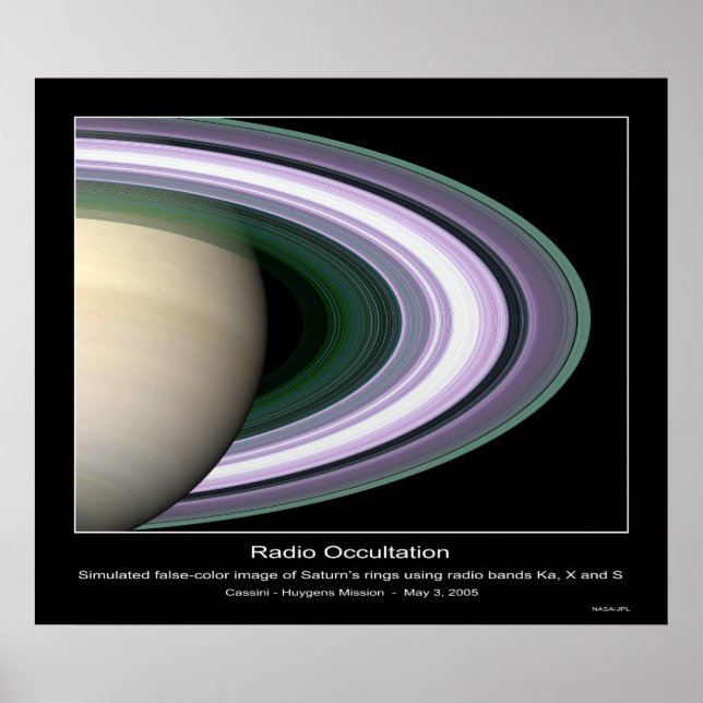 CassiniMission-PIA07873 Poster (Framsidan)