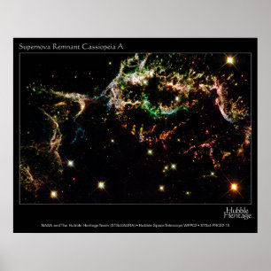 Cassiopeia A för HST-Supernovakvarleva Poster