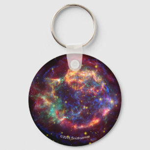 Cassiopeia A i många färgar Nyckelring