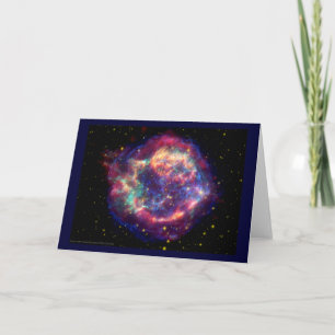 Cassiopeia A Supernova ... Döden blir hennes Kort