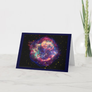 Cassiopeia A Supernova ... Döden blir hennes Kort