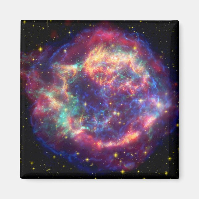 Cassiopeia A Supernova ... Döden blir hennes Magnet (Framsidan)