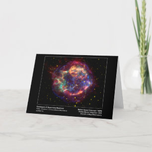 Cassiopeia en SupernovaKvarleva-Chandra röntgar Kort
