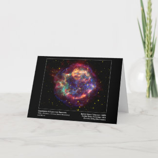 Cassiopeia en SupernovaKvarleva-Chandra röntgar Kort