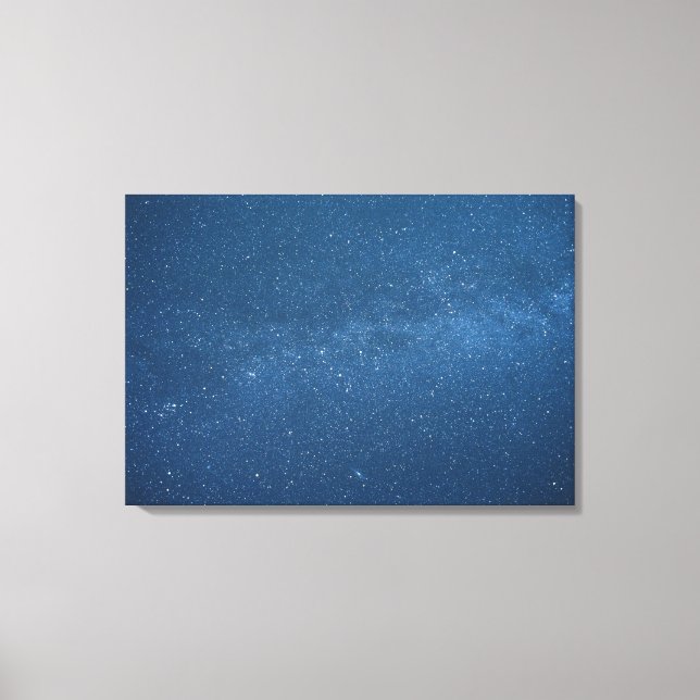 Cassiopeia och Milky Way Canvastryck (Framsida)