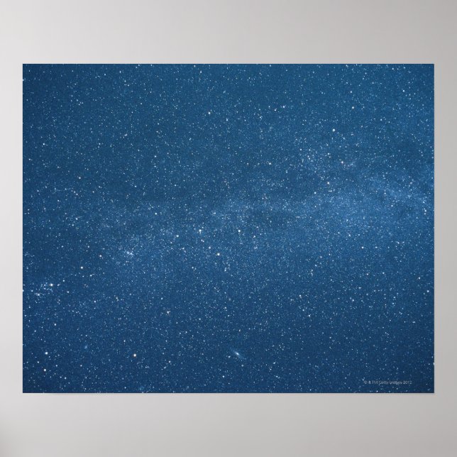 Cassiopeia och Milky Way Poster (Framsidan)