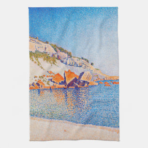 Cassis, Cap Lombard, Opus 196, Signac Kökshandduk
